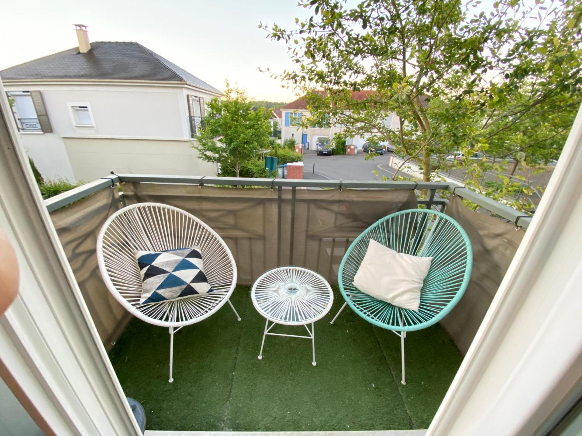 Duplex Moderne 8Per&3Ch&10 Min Disney&Parking Free Magny-le-Hongre Eksteriør billede