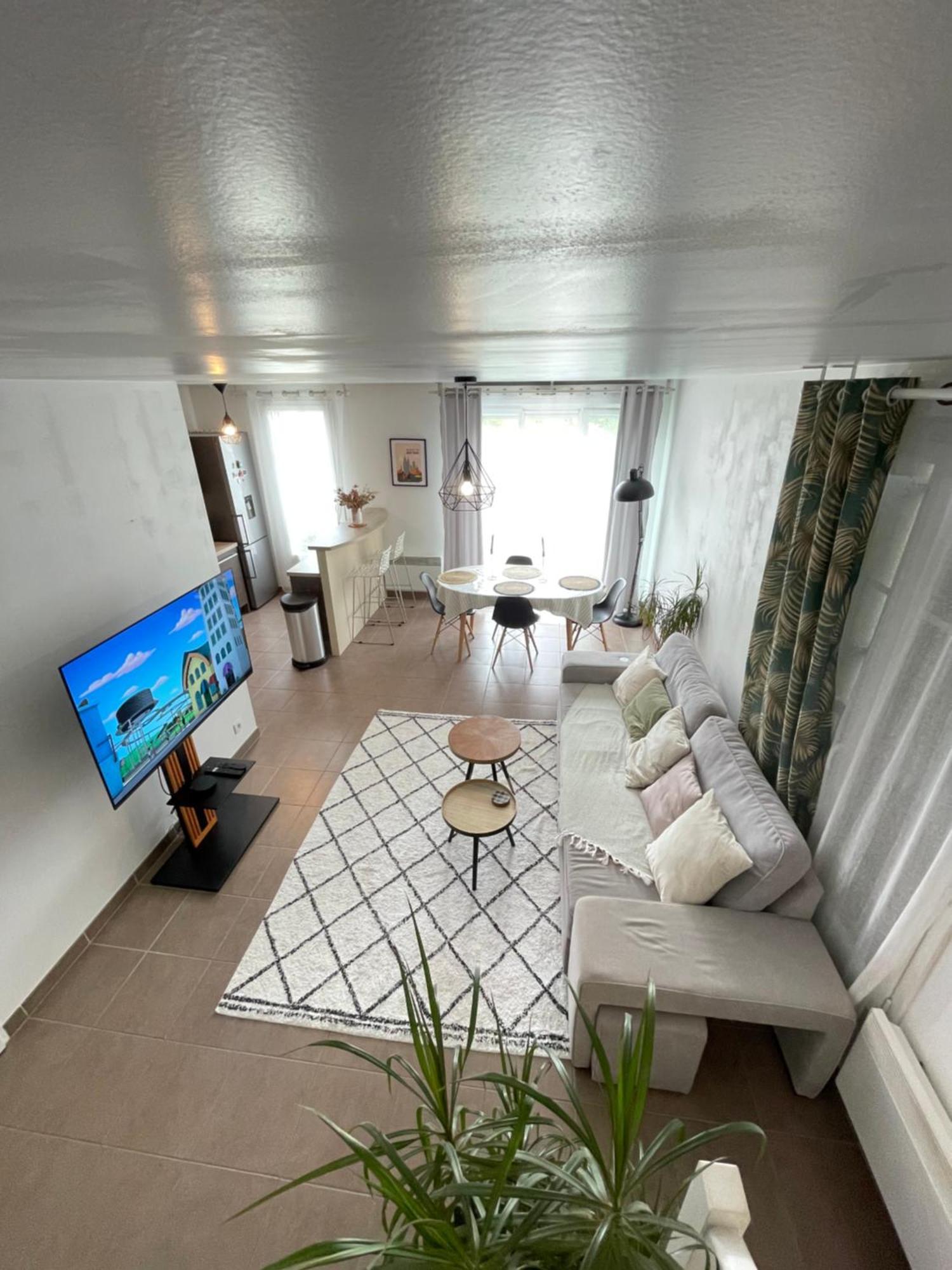 Duplex Moderne 8Per&3Ch&10 Min Disney&Parking Free Magny-le-Hongre Eksteriør billede