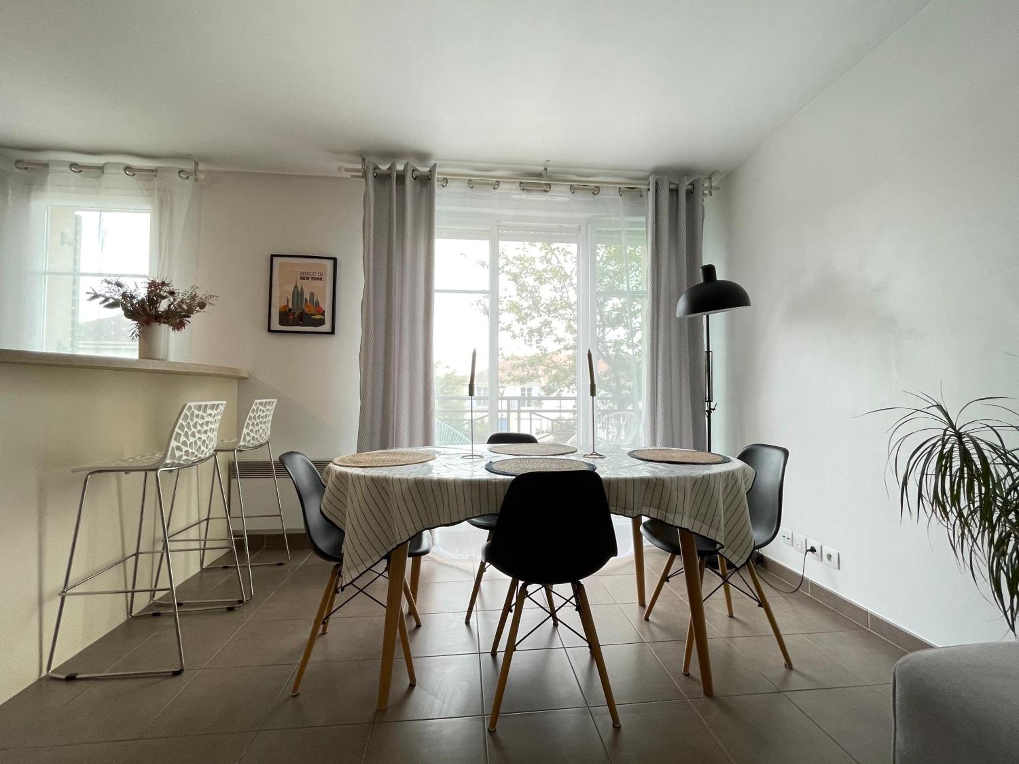Duplex Moderne 8Per&3Ch&10 Min Disney&Parking Free Magny-le-Hongre Eksteriør billede
