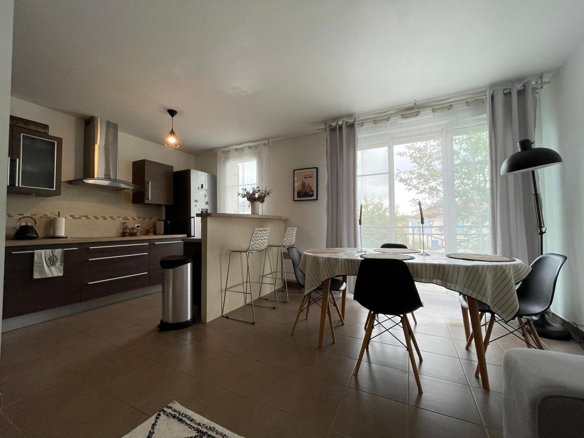 Duplex Moderne 8Per&3Ch&10 Min Disney&Parking Free Magny-le-Hongre Eksteriør billede