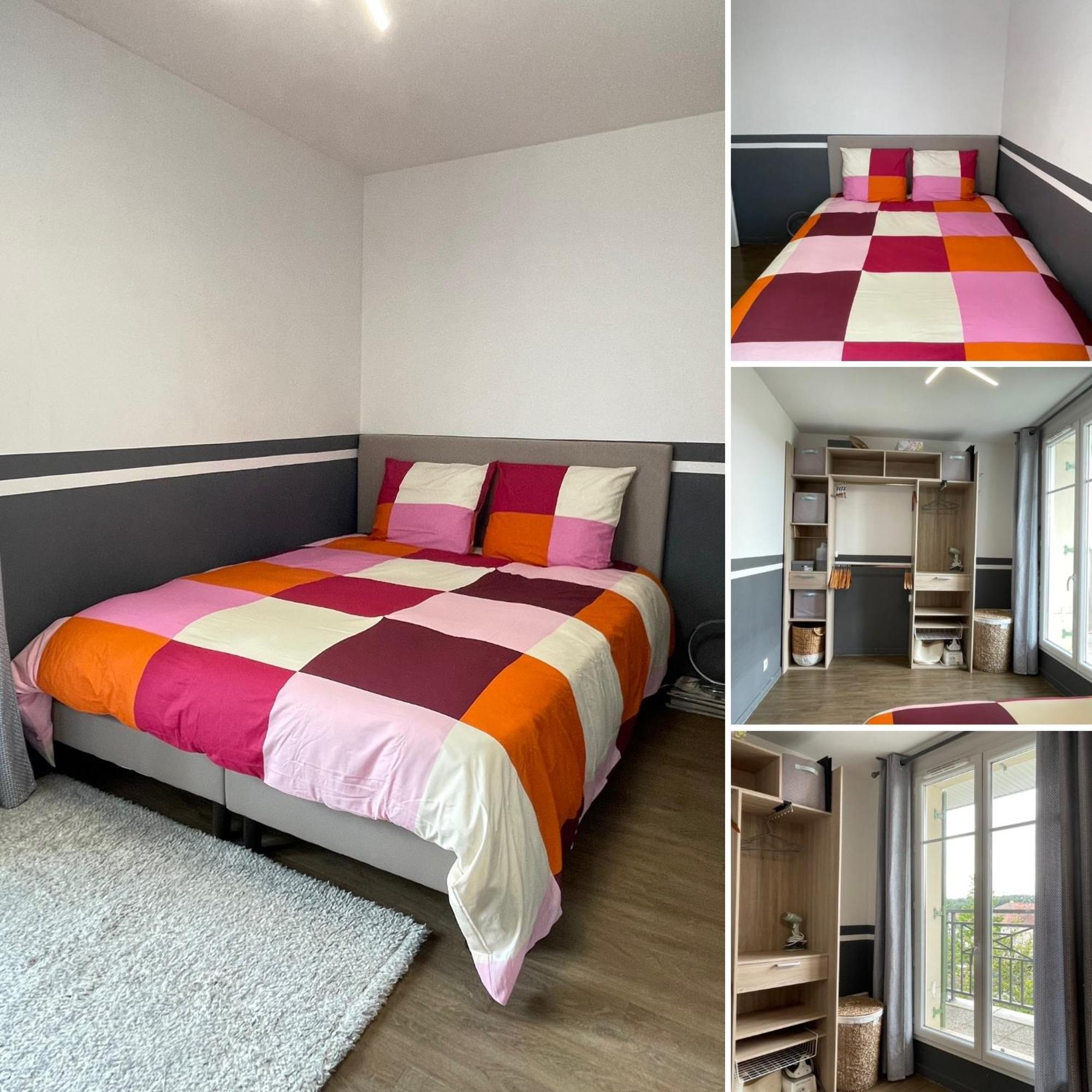 Duplex Moderne 8Per&3Ch&10 Min Disney&Parking Free Magny-le-Hongre Eksteriør billede